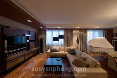 Bàn làm việc và ghế văn phòng đẹp và hiện đại năm 2025