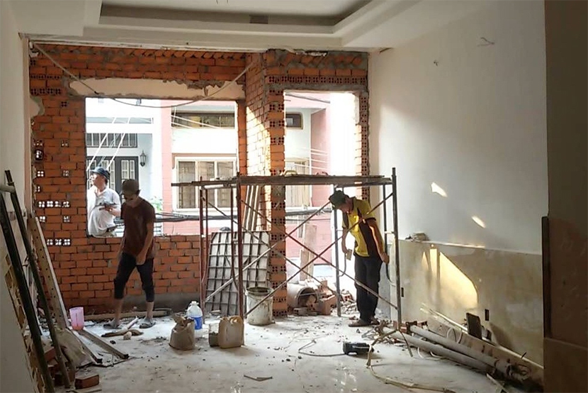 Sửa nhà trọn gói giá rẻ tại Đồng Nai đúng tiến độ